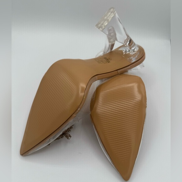 Mata Social SeductionTransparent embellished shoes  size 11 NWB - Picture 3 of 8